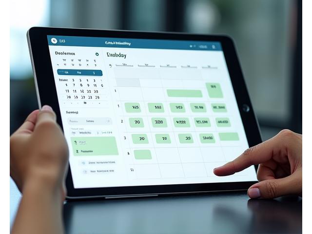 Interface de calendrier de réservation en ligne thaito-go.com affichant des créneaux disponibles